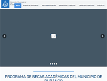 Tablet Screenshot of educacion.municipiodurango.gob.mx